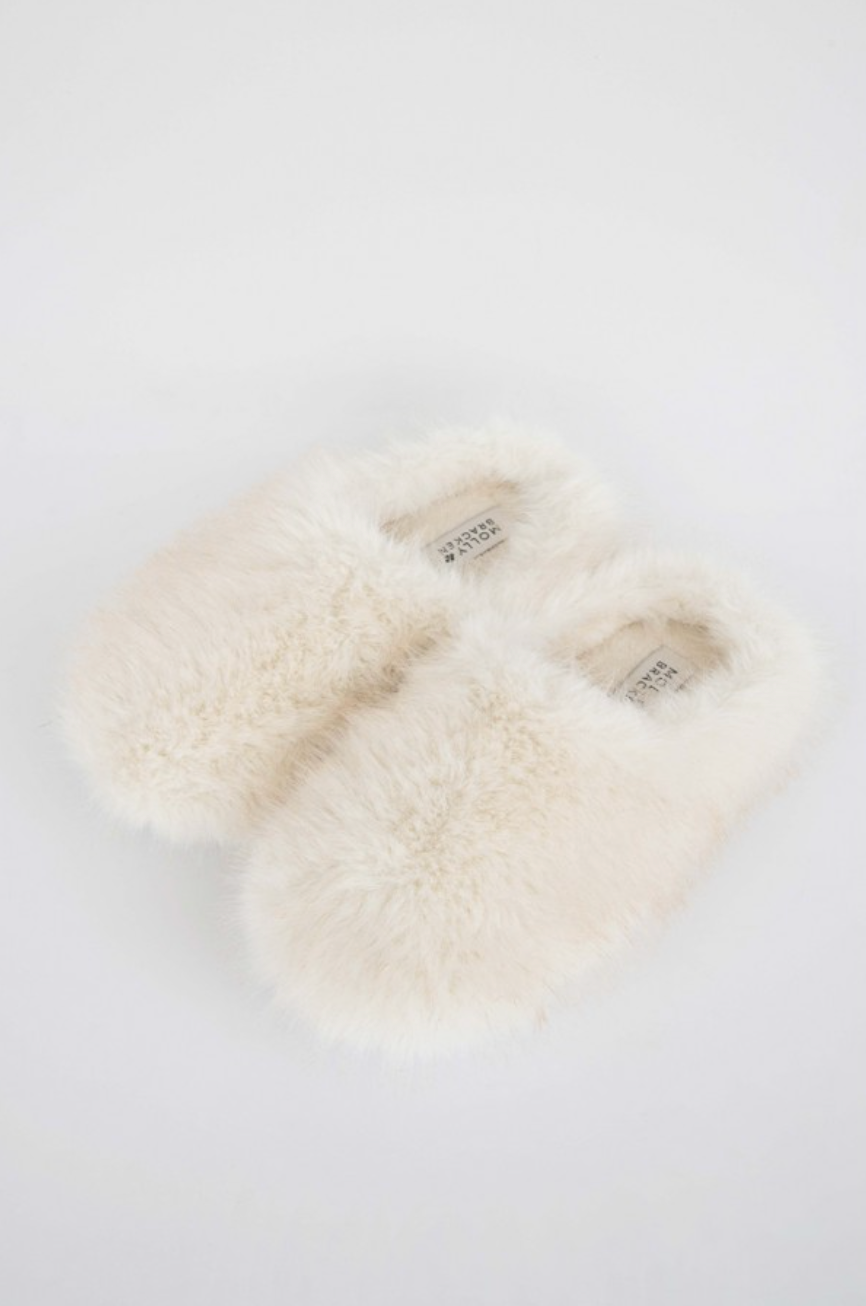 Molly Fur Mule Slipper