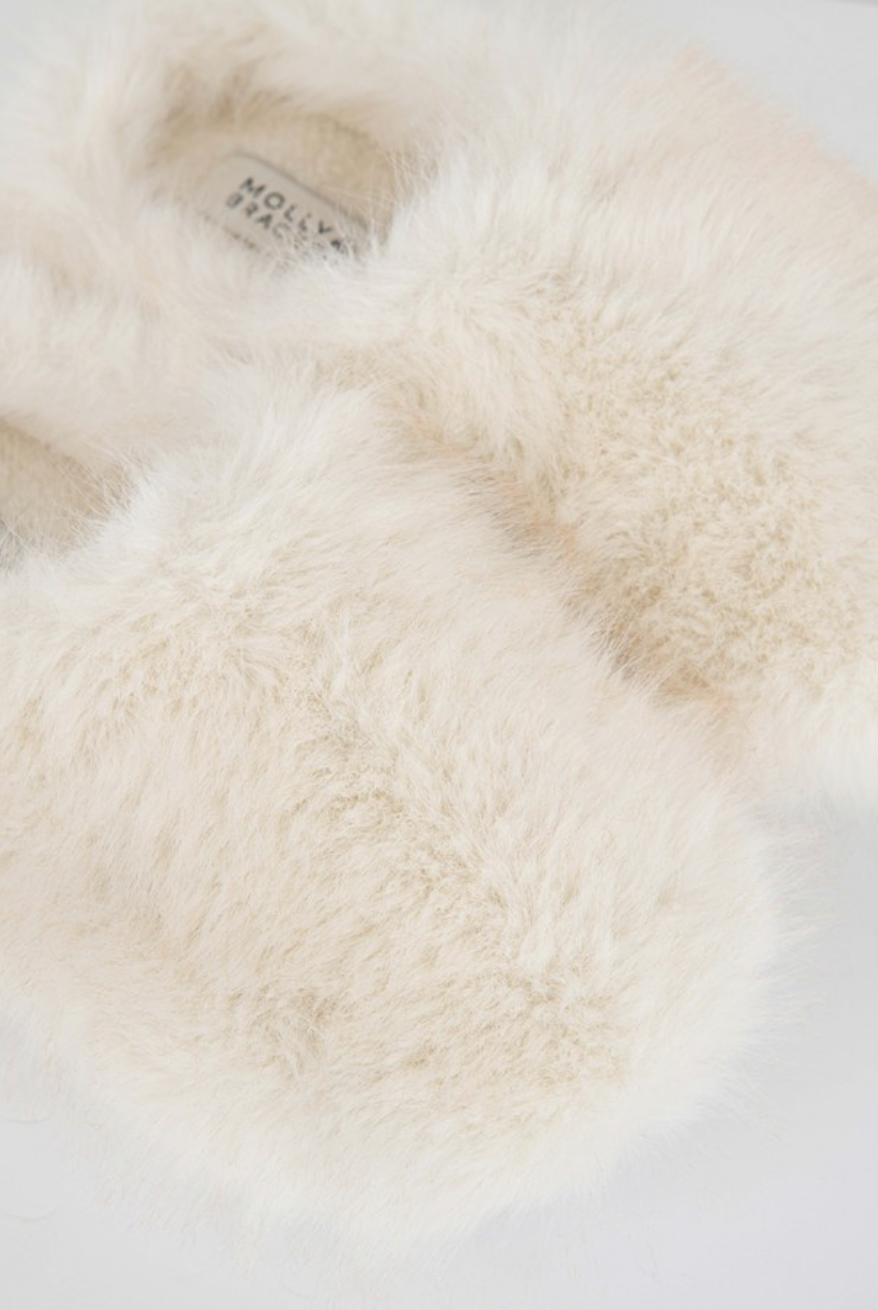 Molly Fur Mule Slipper
