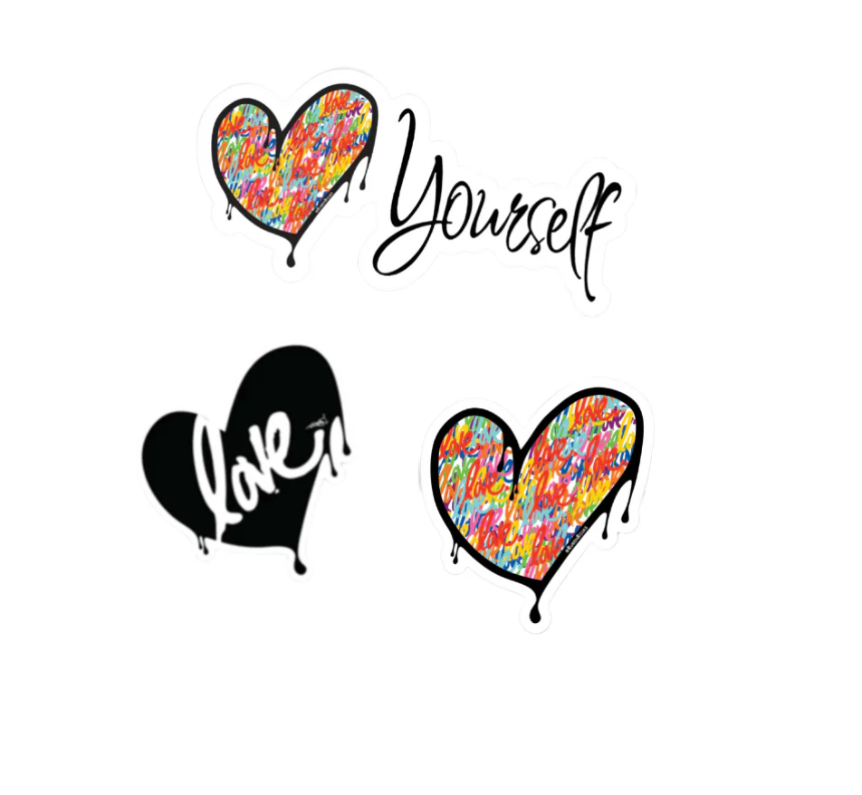 Live Through Love Stickers | by Ruben Rojas