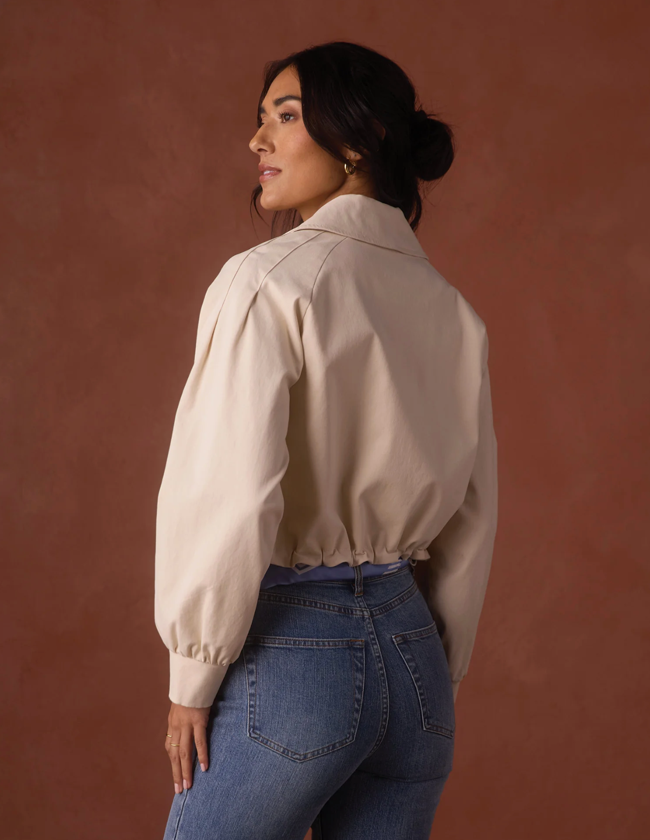 The Gia Lapel Cropped Jacket