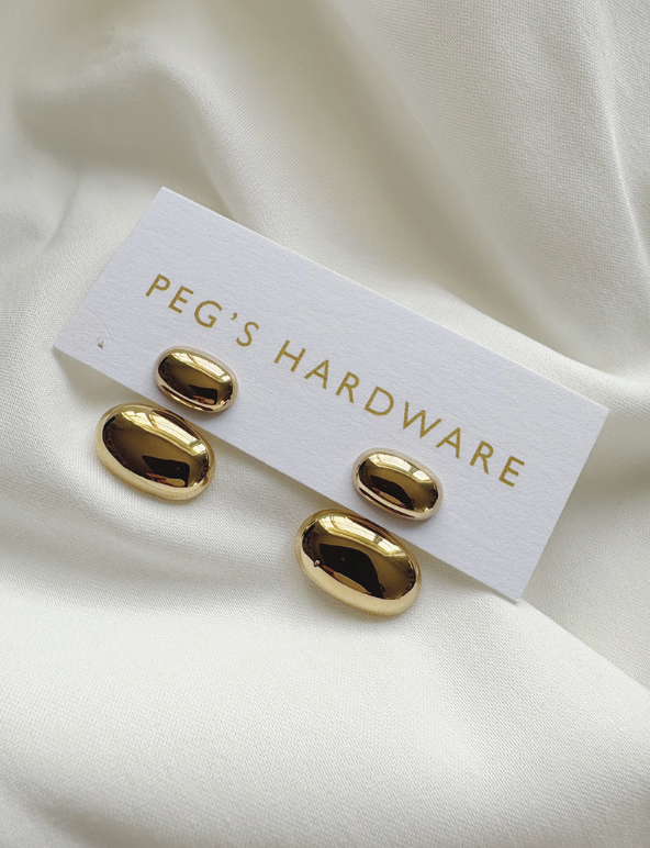 Pegs Hardware Claire Collection | Earrings