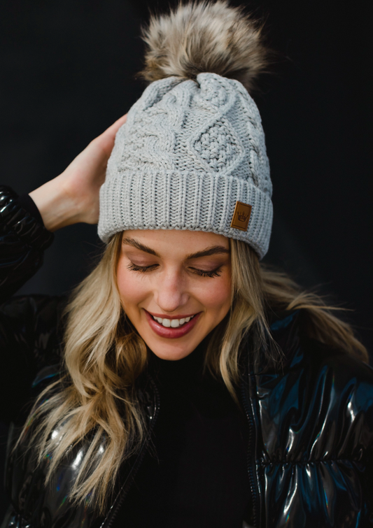 Winter Pom Hats