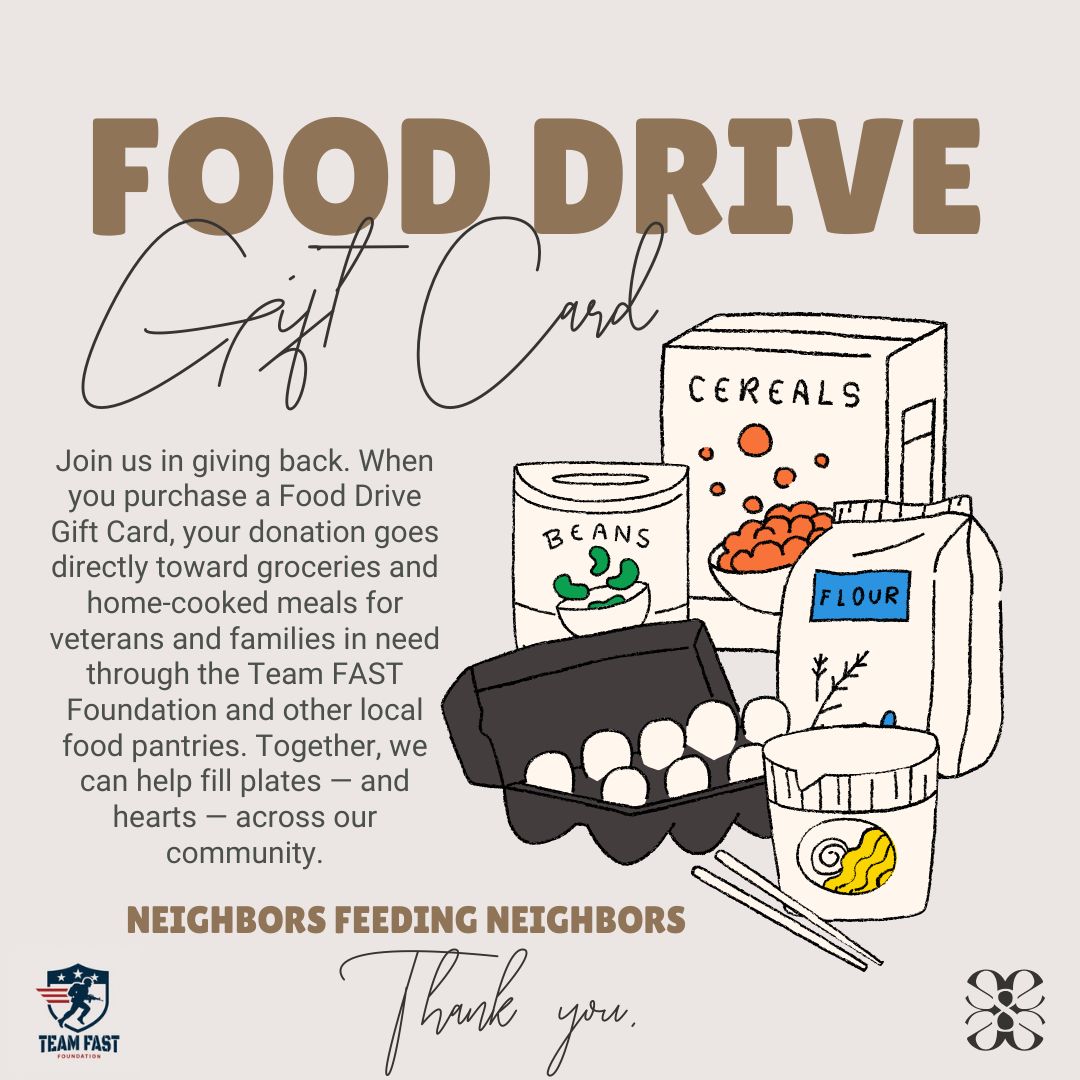FOOD DRIVE DONATION