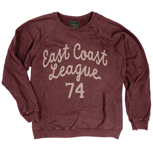East Coast League Vintage Wash Black Label Crew