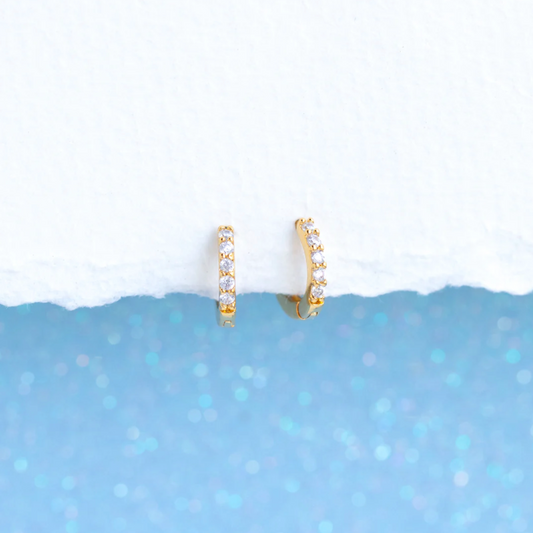 Baby Sparkle Hoops