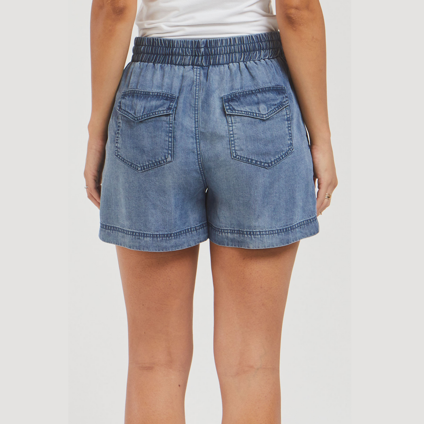 Tencel Pocket Shorts