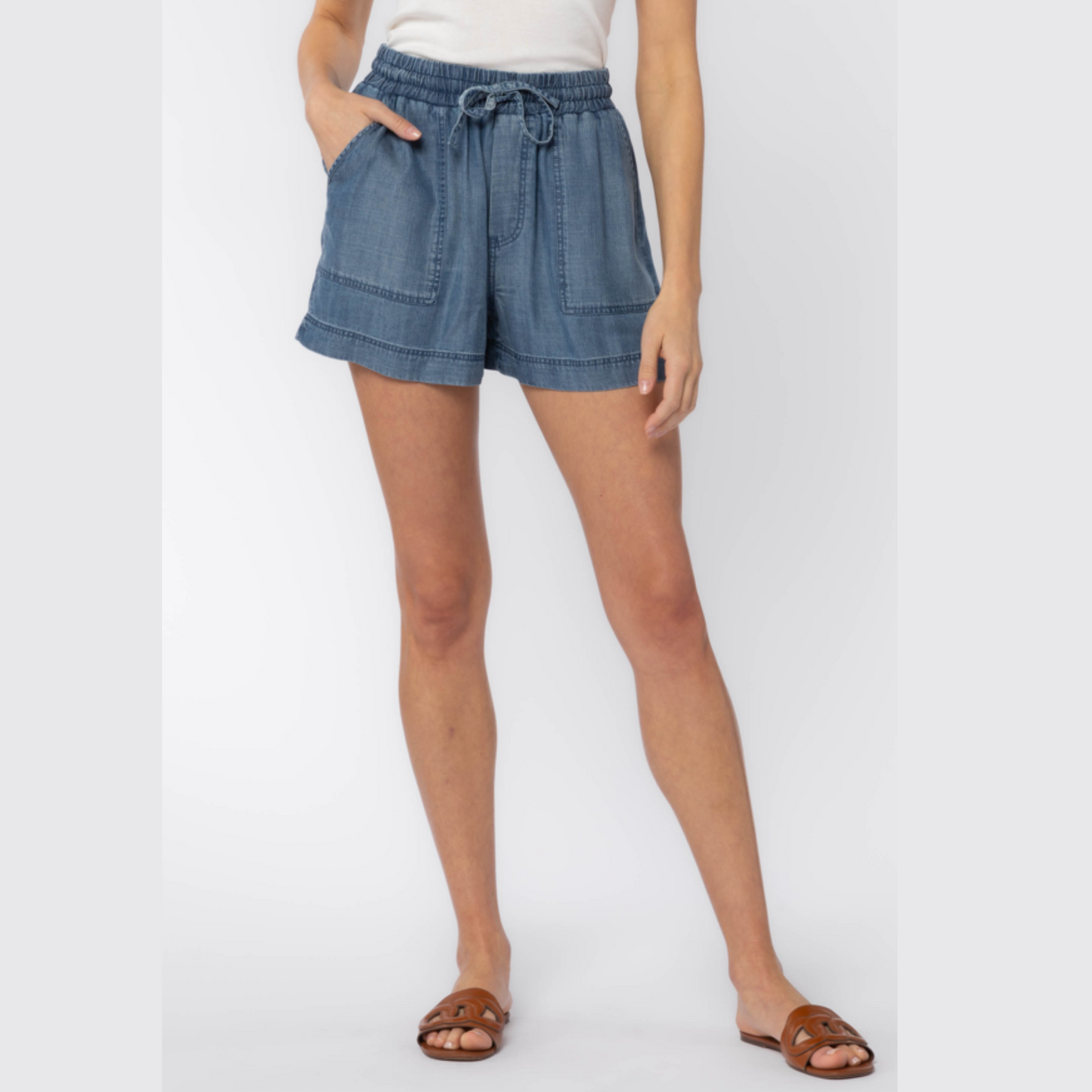 Tencel Pocket Shorts