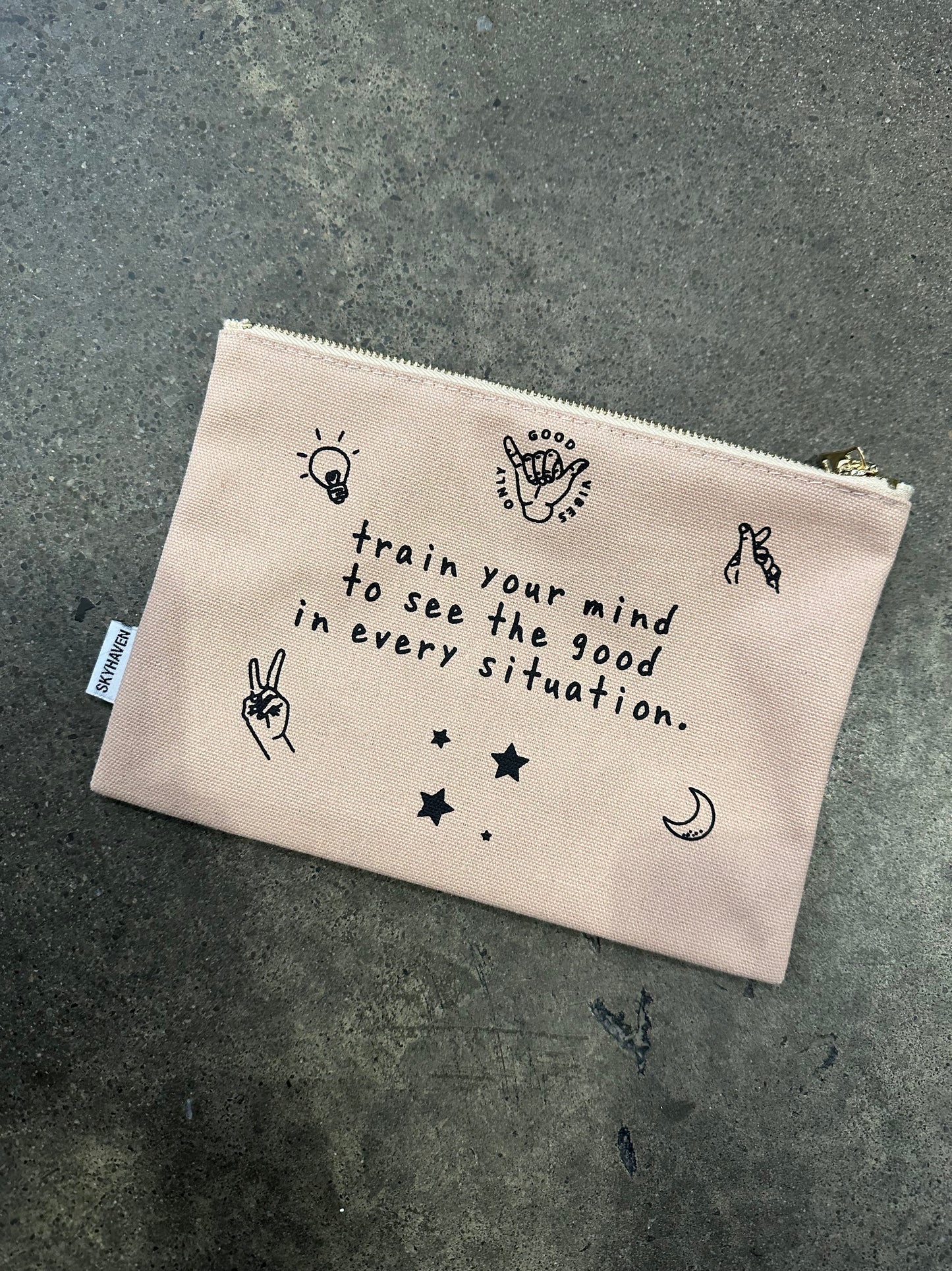 Sassy Canvas Pouch