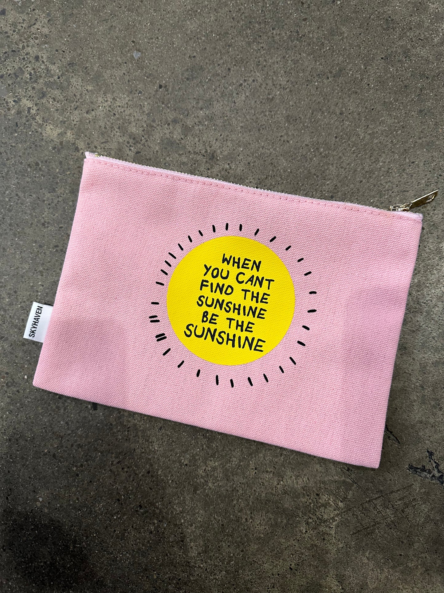 Sassy Canvas Pouch