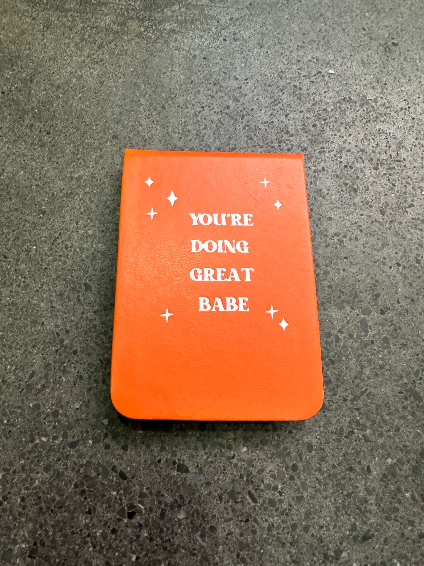 Soft Pocket Leatherette Journal